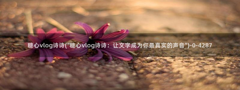 糖心vlog兔子先生:糖心vlog诗诗(